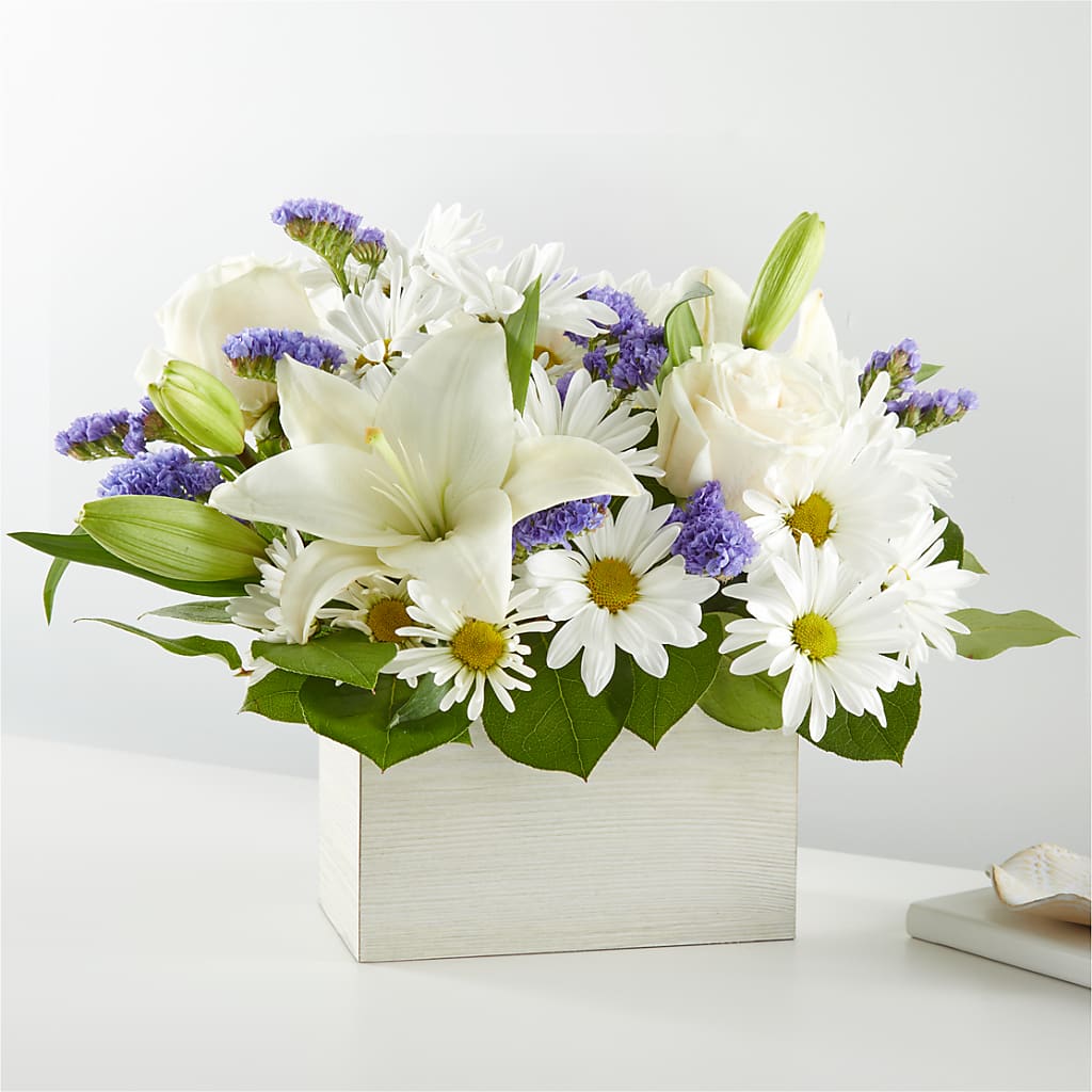 Beyond Blue Box Bouquet – Jy Floristeria, Trenton NJ