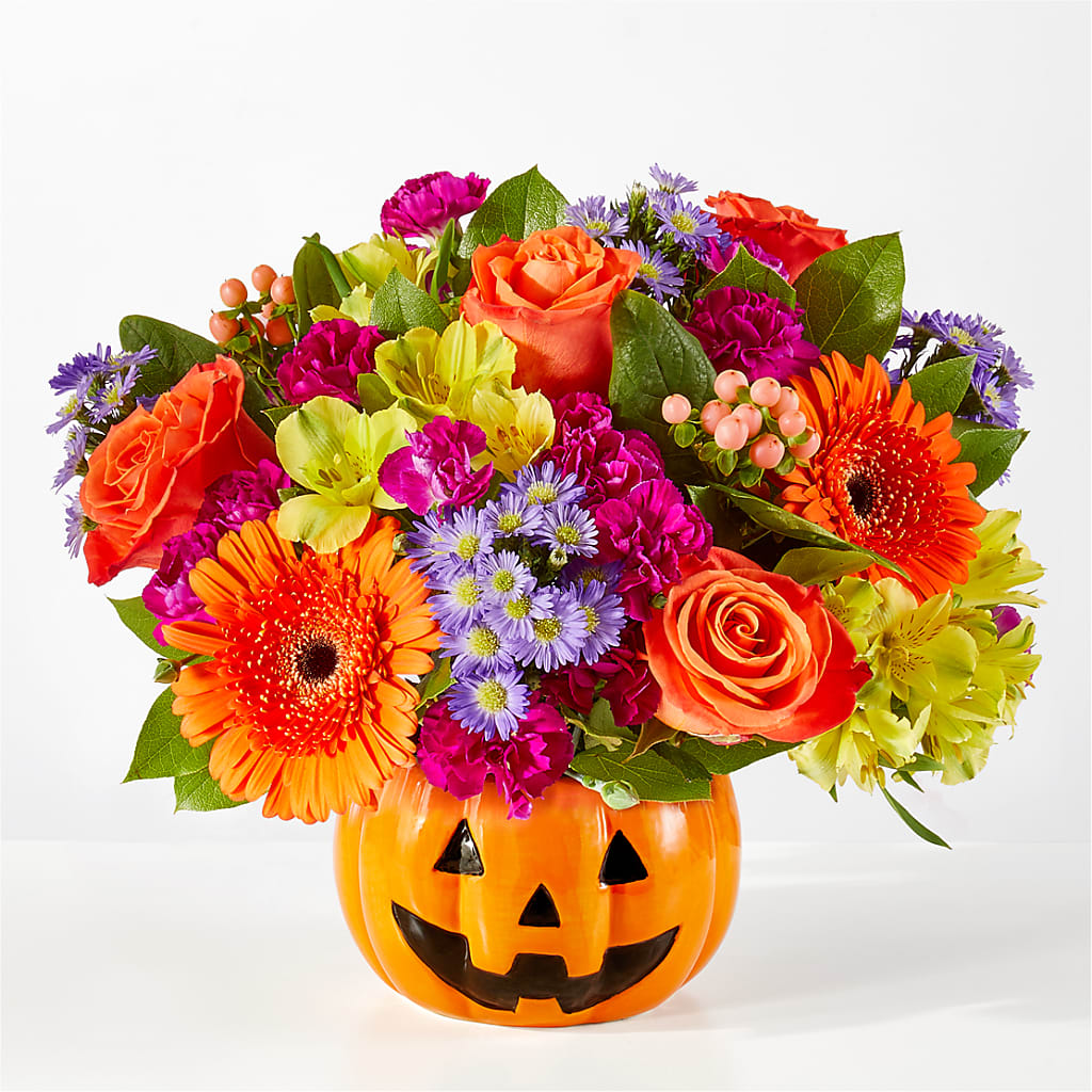 Tricks & Treats Pumpkin – Jy Floristeria, Trenton NJ