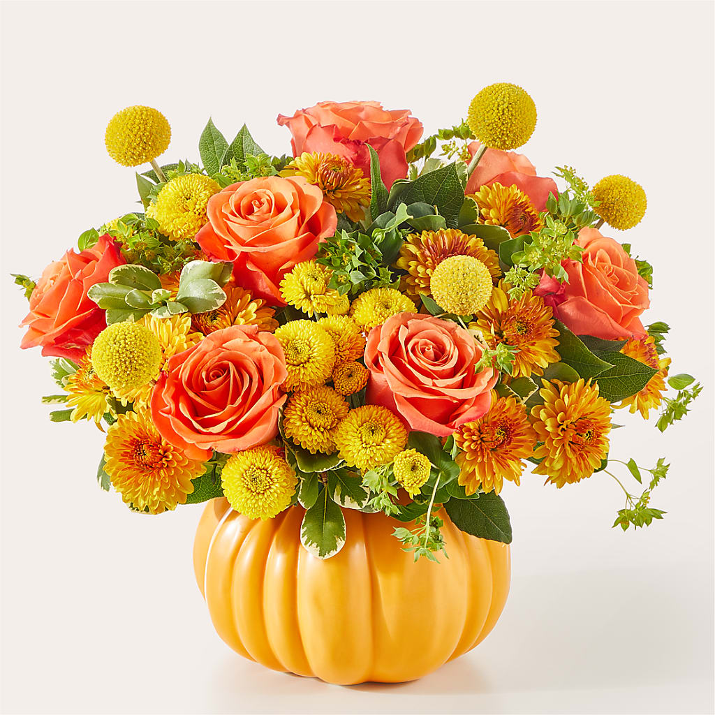 Gourdgeous Pumpkin – Jy Floristeria, Trenton NJ