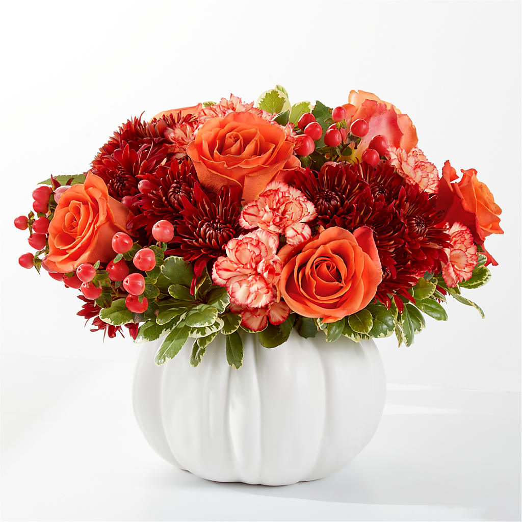 Autumn Air Pumpkin Bouquet – Jy Floristeria, Trenton NJ