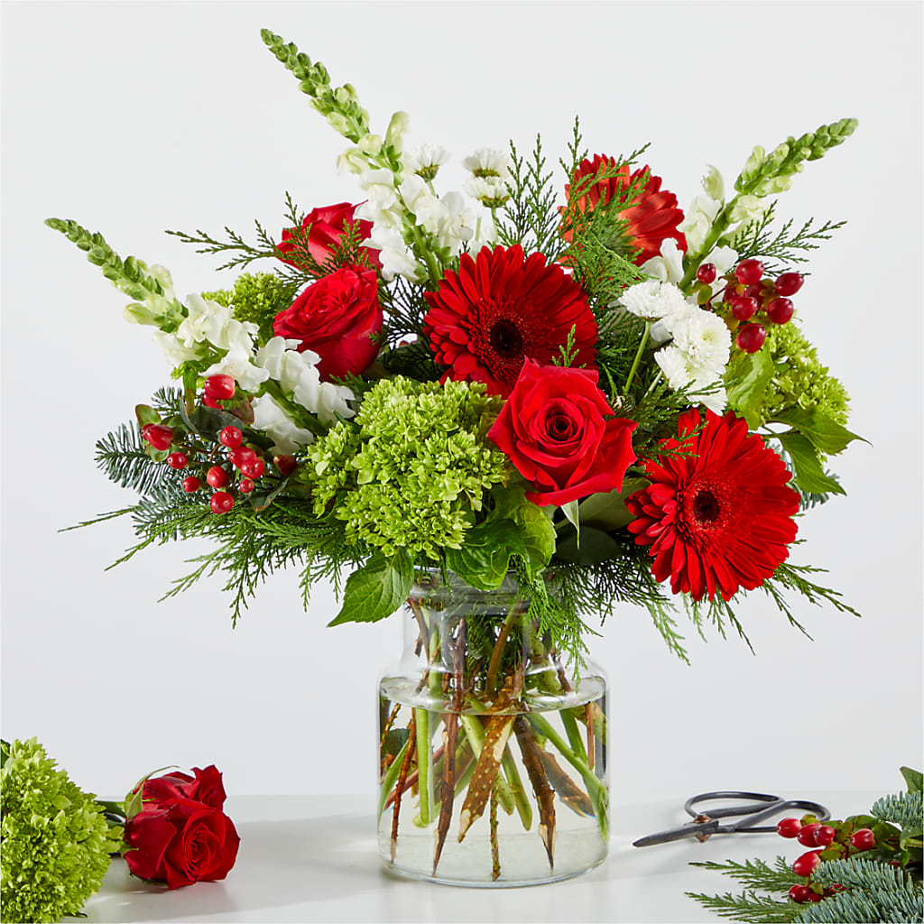 Merry Moment Bouquet – A Florist Original – Jy Floristeria, Trenton NJ
