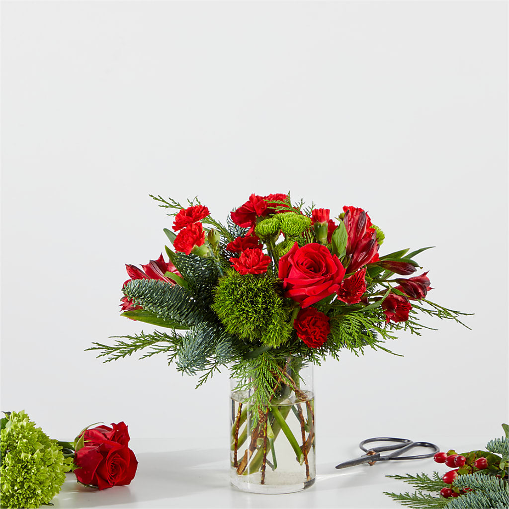 Merry Moment Bouquet – A Florist Original – Jy Floristeria, Trenton NJ