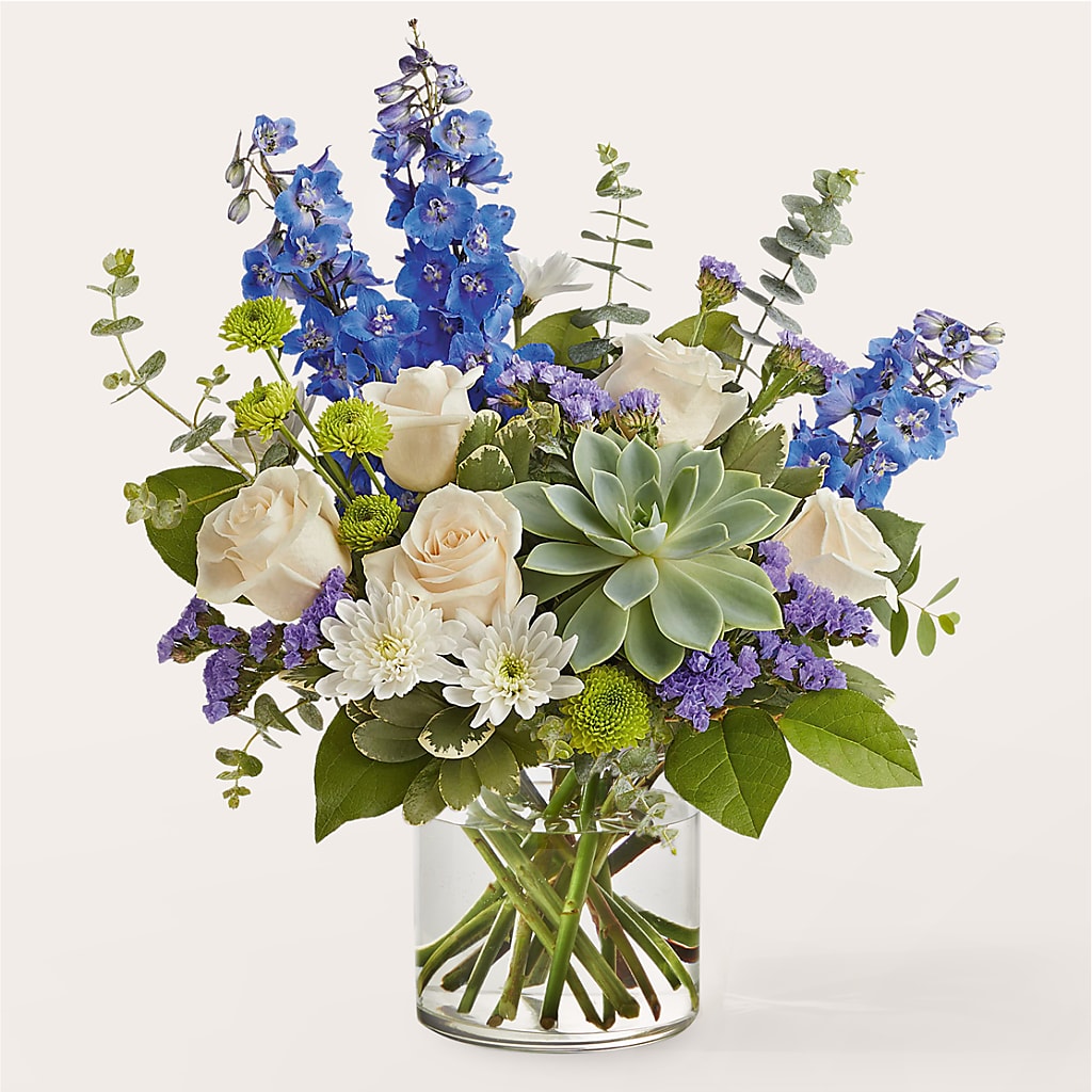 Cerulean Waves Bouquet – Jy Floristeria, Trenton NJ