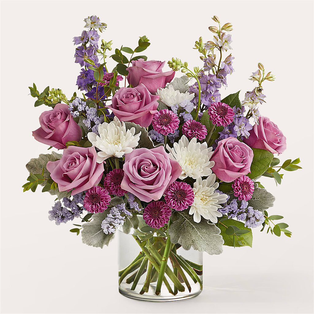 Violet Frost Bouquet – Jy Floristeria, Trenton NJ