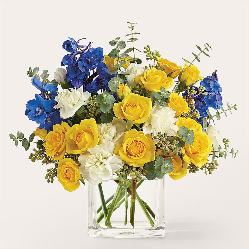 Sparkling Citrine Bouquet – Jy Floristeria, Trenton NJ