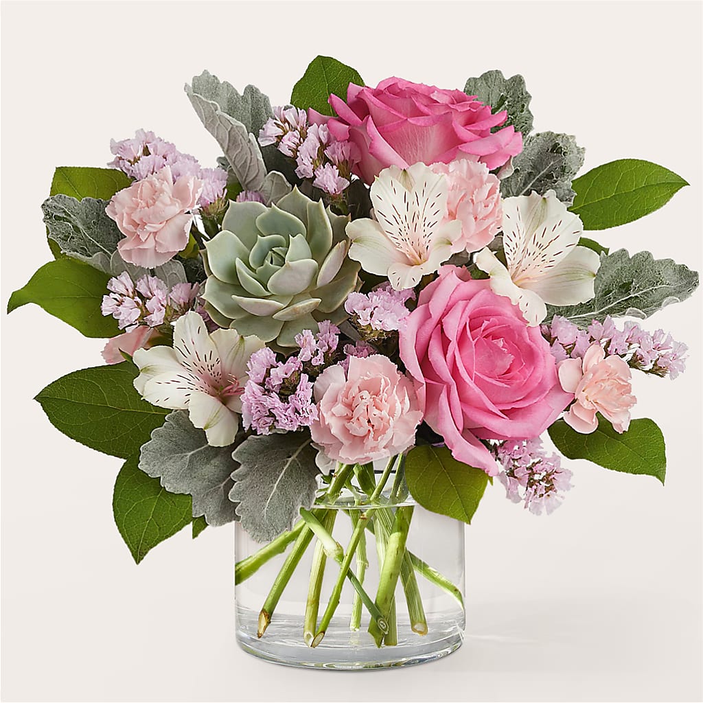 Dusty Rose Bouquet – Jy Floristeria, Trenton NJ