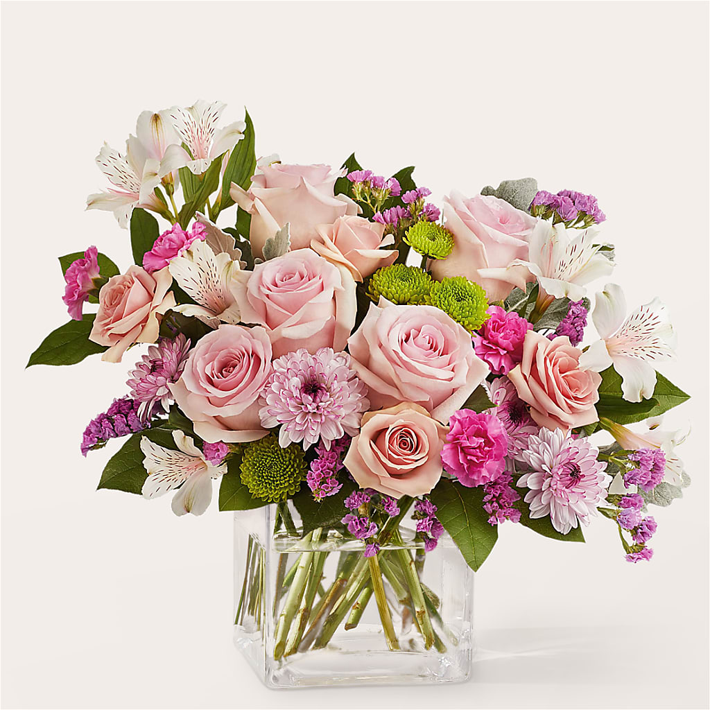 Pink Suede Bouquet – Jy Floristeria, Trenton NJ