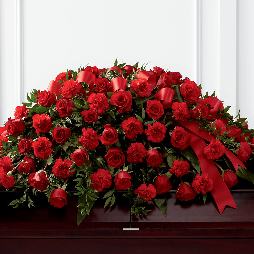 Tribute of Life Casket Spray – Jy Floristeria, Trenton NJ