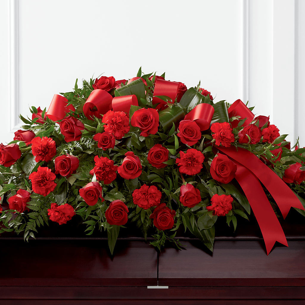 Tribute of Life Casket Spray – Jy Floristeria, Trenton NJ