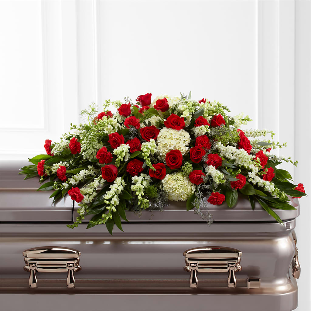 Sincerity Casket Spray – Jy Floristeria, Trenton NJ