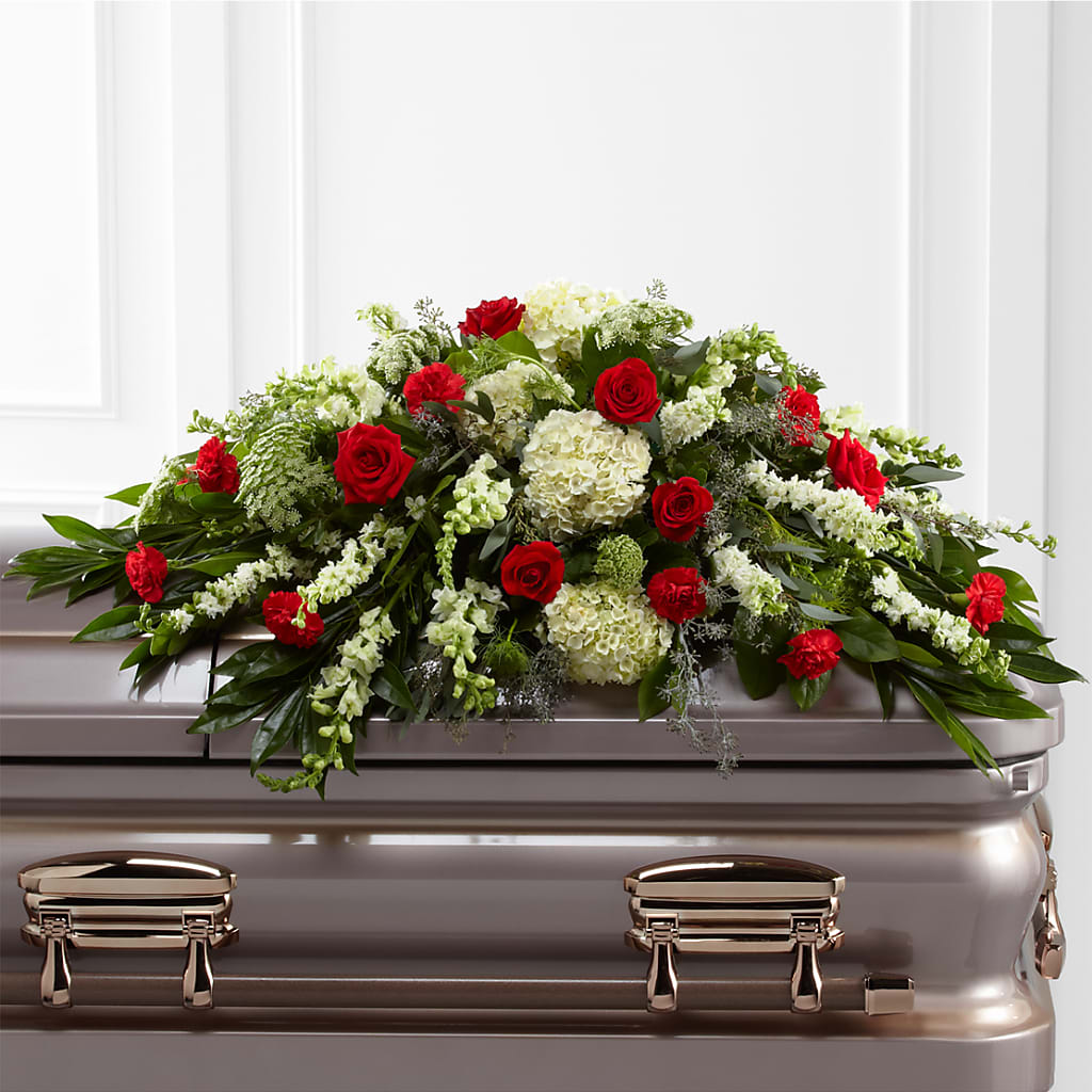 Sincerity Casket Spray – Jy Floristeria, Trenton NJ