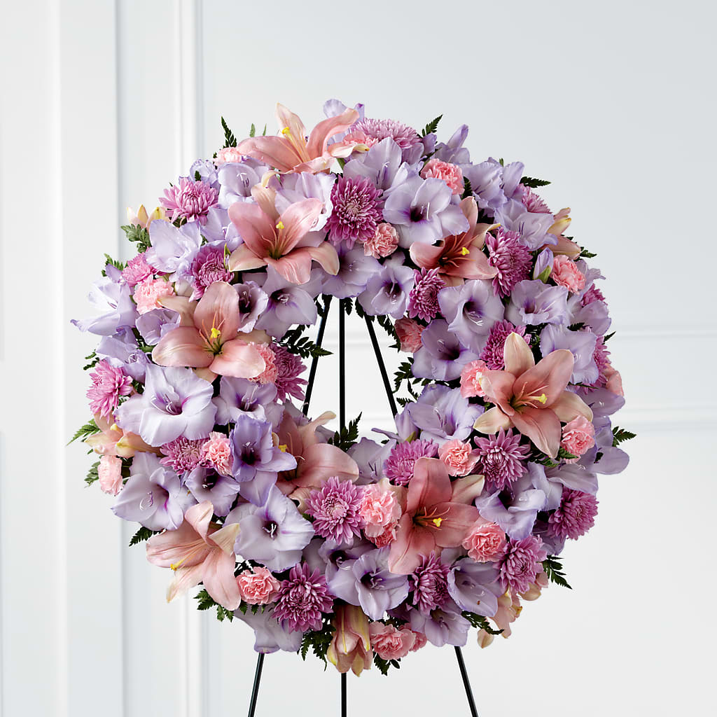 Beloved Friend Wreath – Jy Floristeria, Trenton NJ
