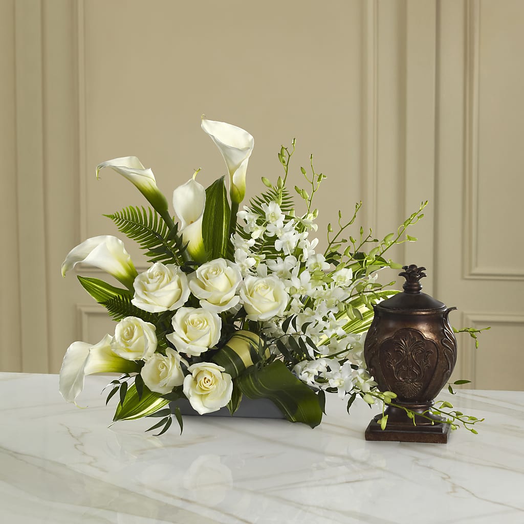 At Peace Arrangement – Jy Floristeria, Trenton NJ