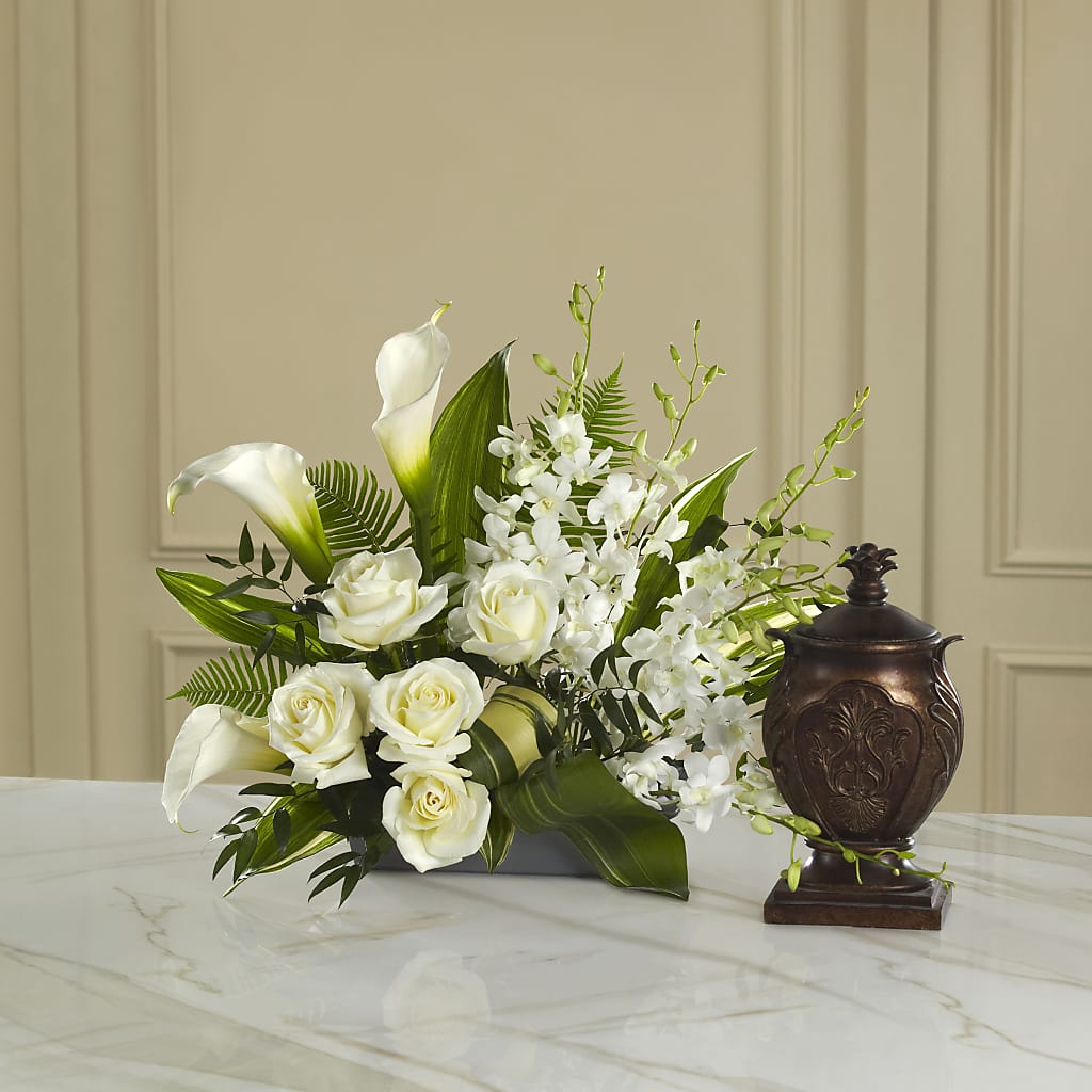 At Peace Arrangement – Jy Floristeria, Trenton NJ
