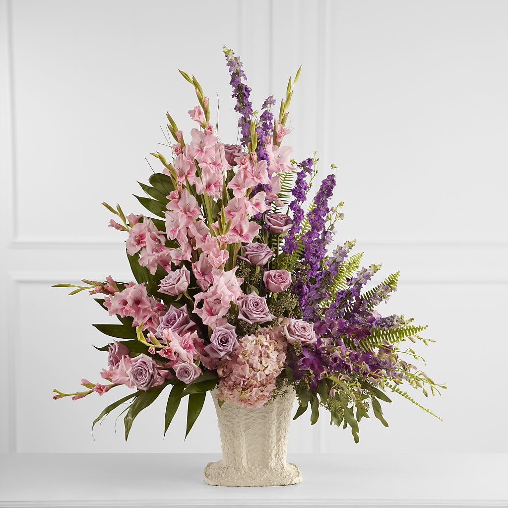 Flowing Garden Arrangement – Jy Floristeria, Trenton NJ