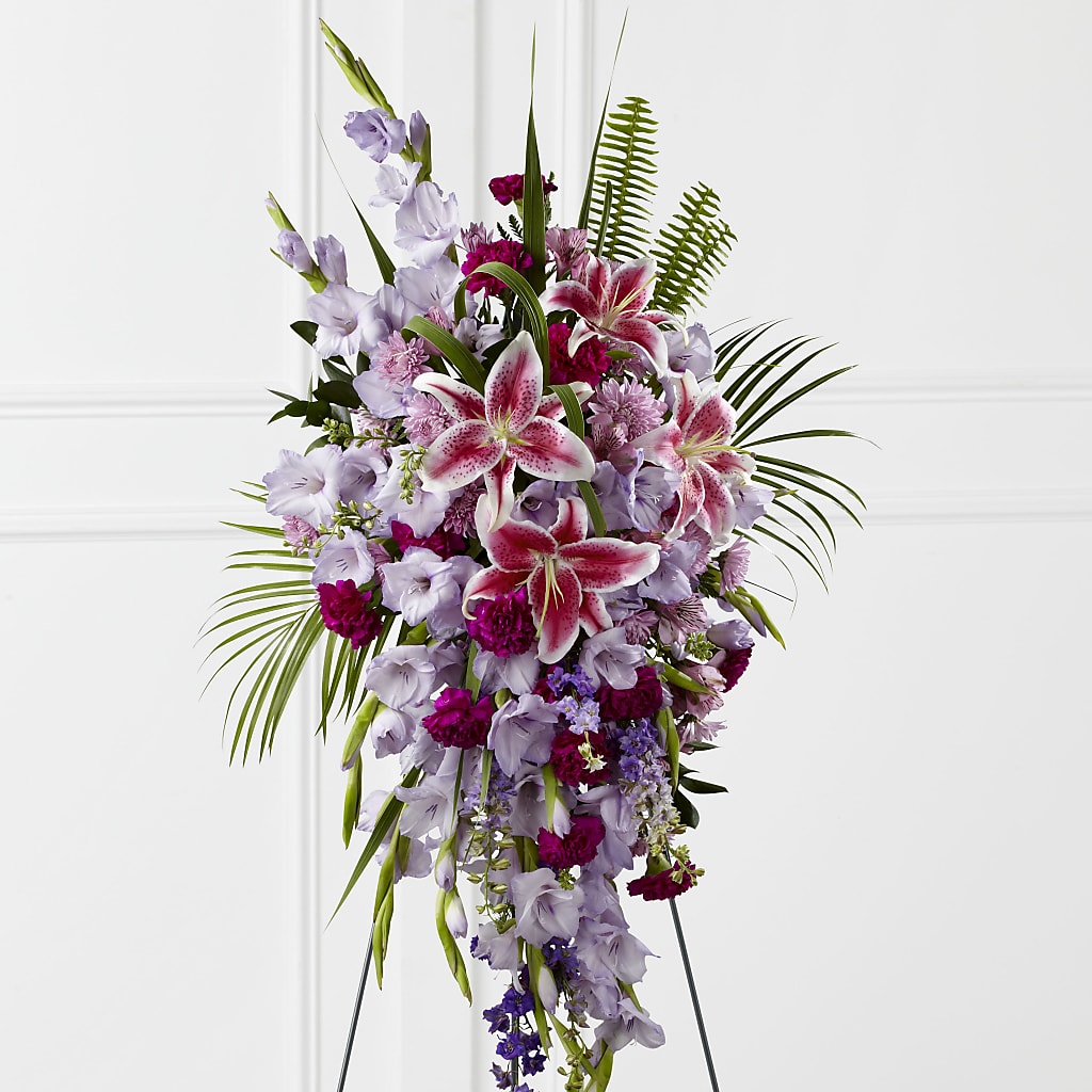 Tender Touch Standing Spray – Jy Floristeria, Trenton NJ