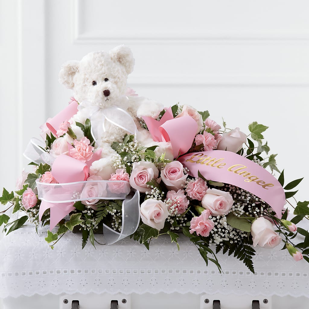 Touch of Sympathy Casket Spray – Jy Floristeria, Trenton NJ