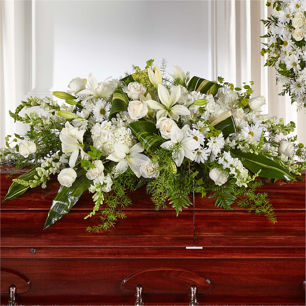 Abundance Casket Spray – Jy Floristeria, Trenton NJ