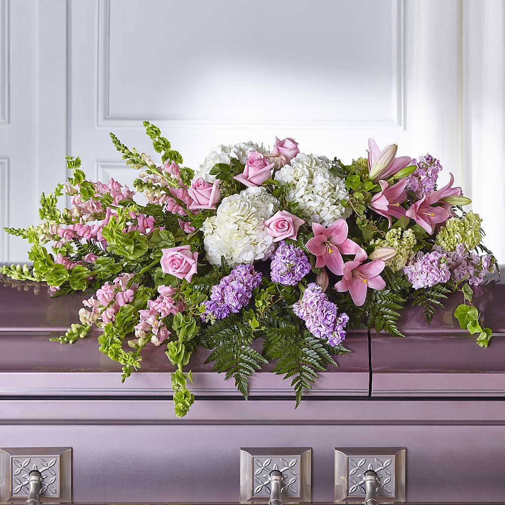 Life's Gratitude Casket Spray – Jy Floristeria, Trenton NJ