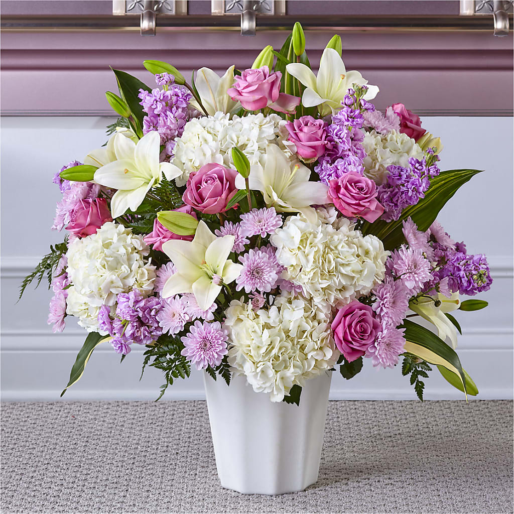 Heaven Sent Floor Basket – Jy Floristeria, Trenton NJ