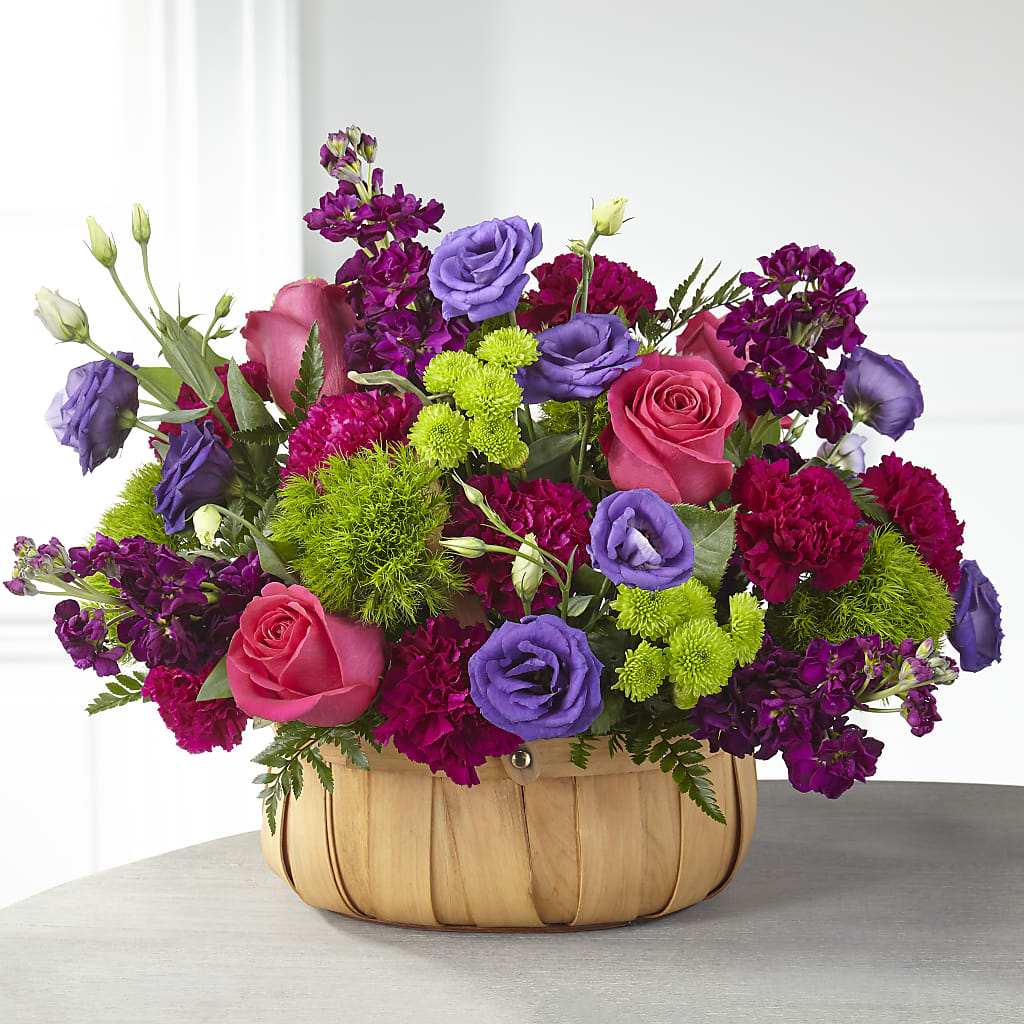 Serene Sanctuary Basket – Jy Floristeria, Trenton NJ