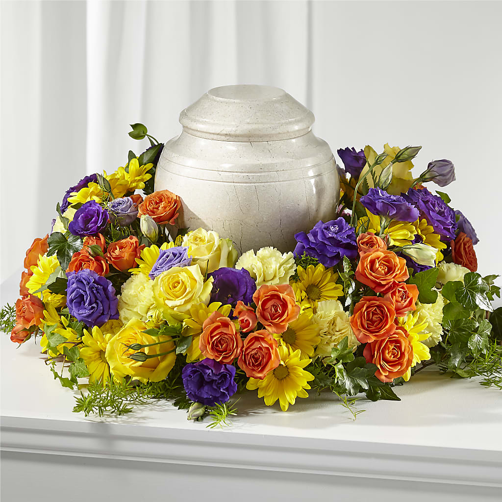 Blossoms of Remembrance Cremation Adornment – Jy Floristeria, Trenton NJ