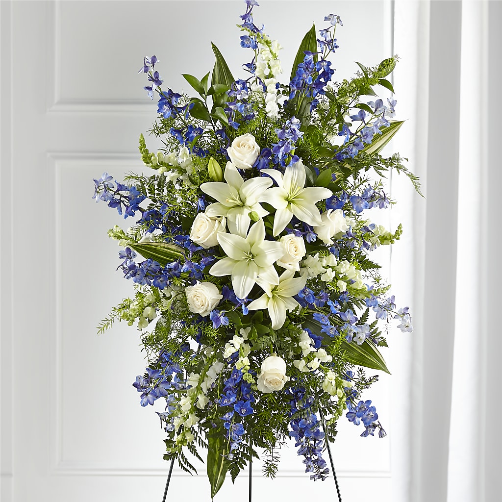 Faithful Friend Standing Spray – Jy Floristeria, Trenton NJ