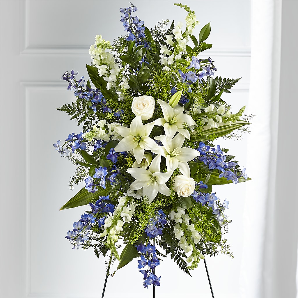 Faithful Friend Standing Spray – Jy Floristeria, Trenton NJ