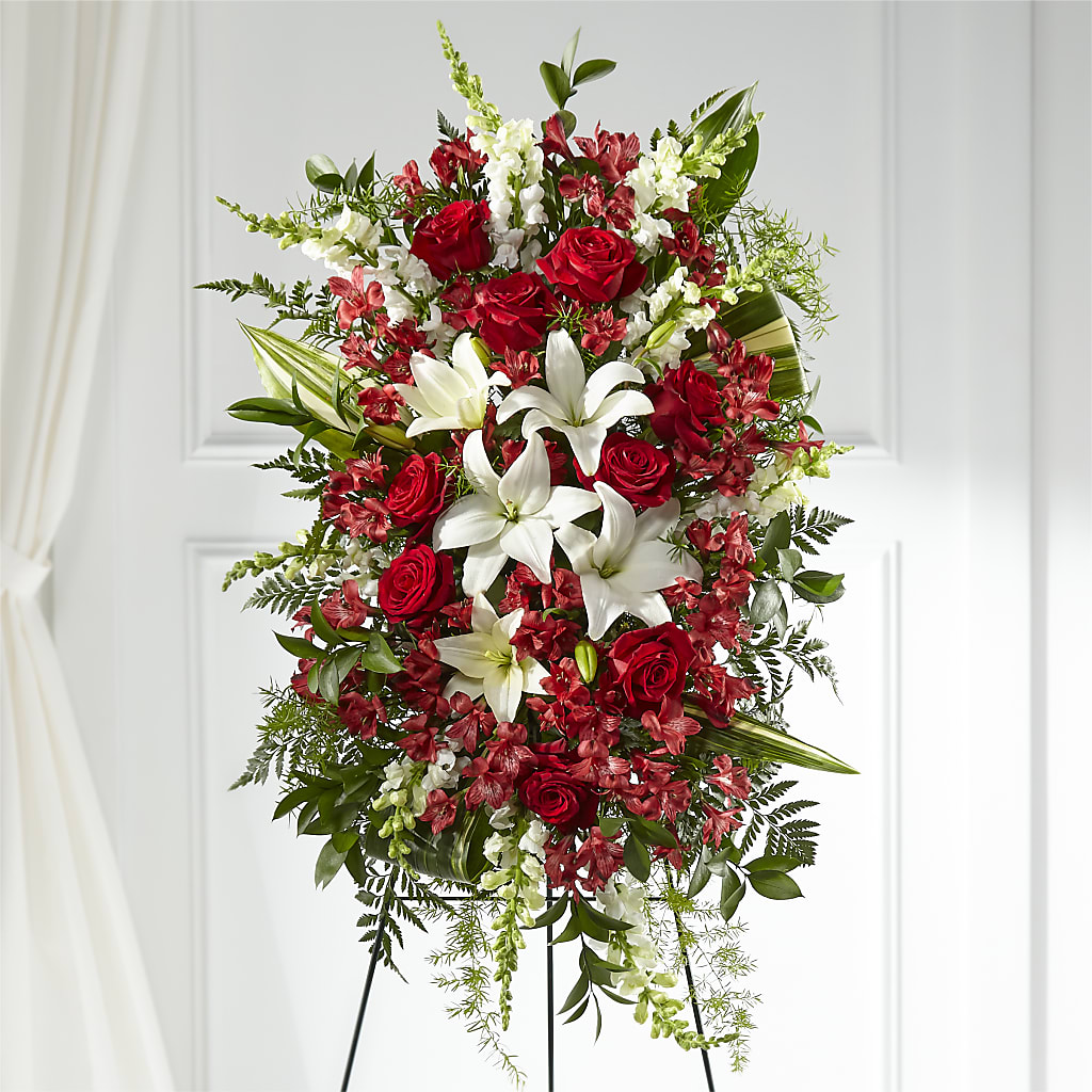 Everlasting Memory Standing Spray – Jy Floristeria, Trenton NJ