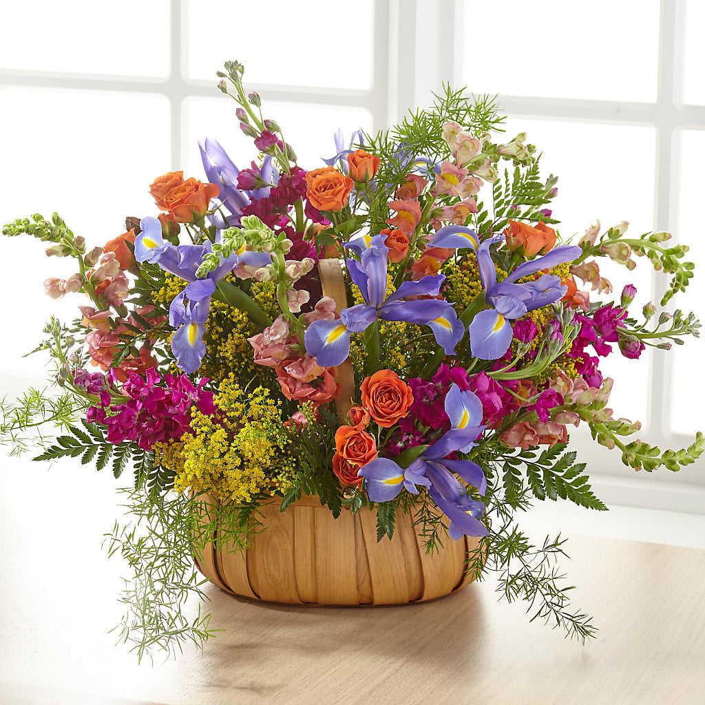 Garden of Life Basket – Jy Floristeria, Trenton NJ