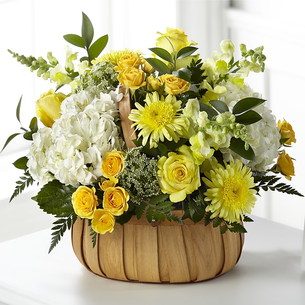 Rustic Remembrance Basket – Jy Floristeria, Trenton NJ