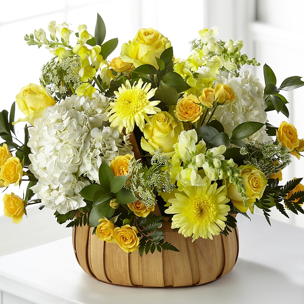 Rustic Remembrance Basket – Jy Floristeria, Trenton NJ
