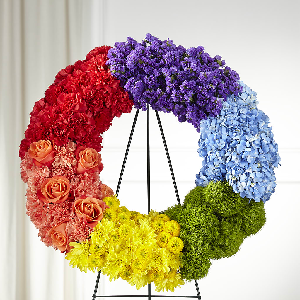 Circle of Love Wreath – Jy Floristeria, Trenton NJ
