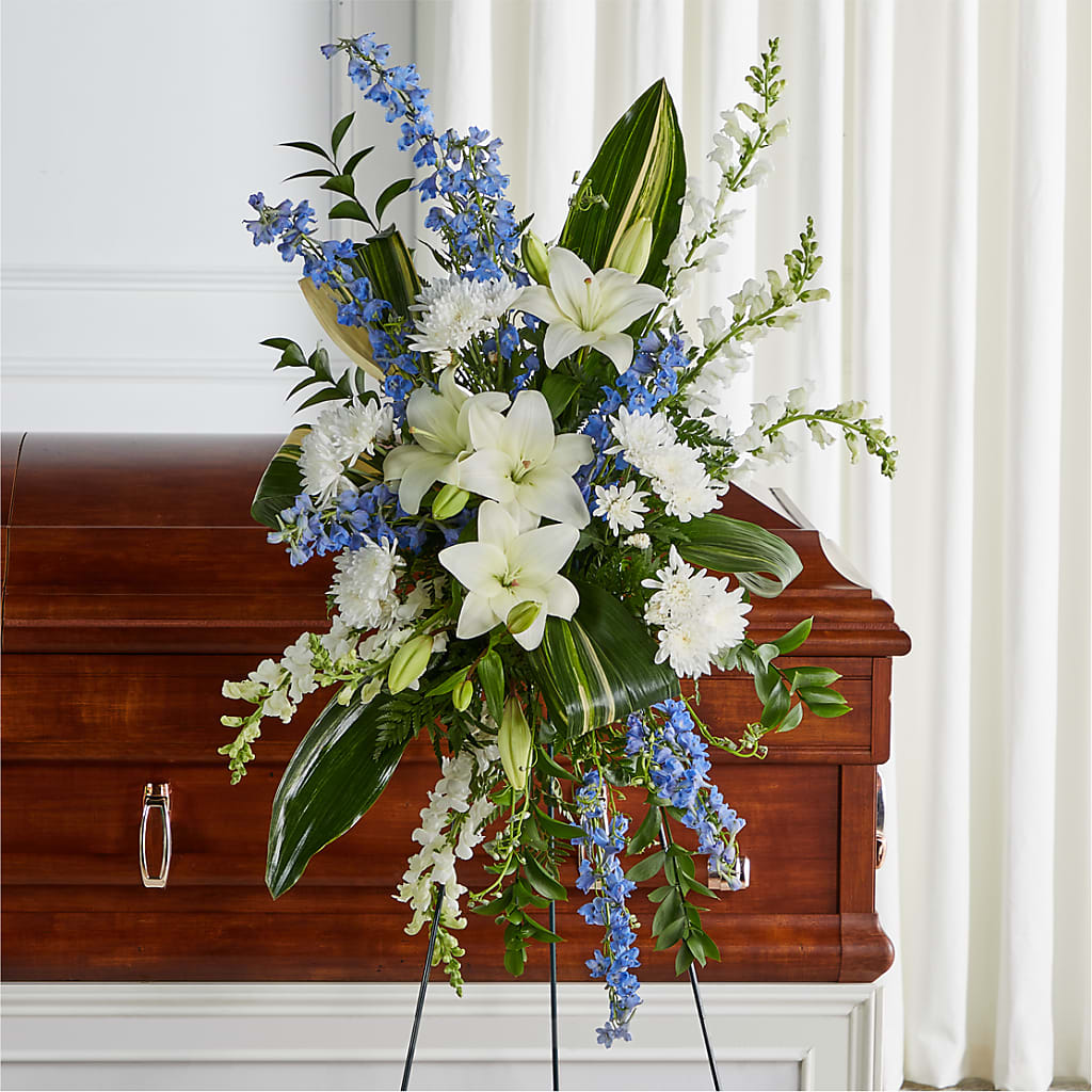 Eternal Impressions Standing Spray – Jy Floristeria, Trenton NJ