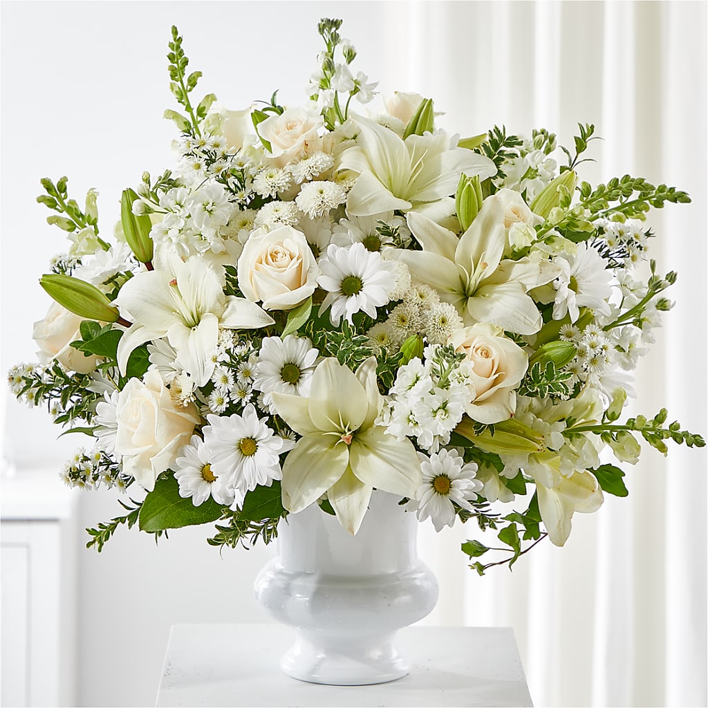 Uplifting Urn Arrangement – Jy Floristeria, Trenton NJ