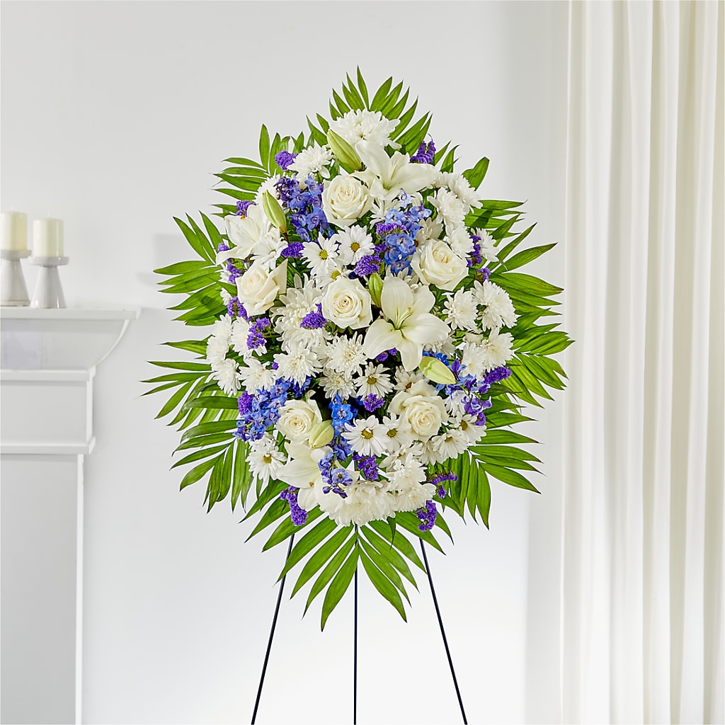At Rest Standing Spray – Jy Floristeria, Trenton NJ