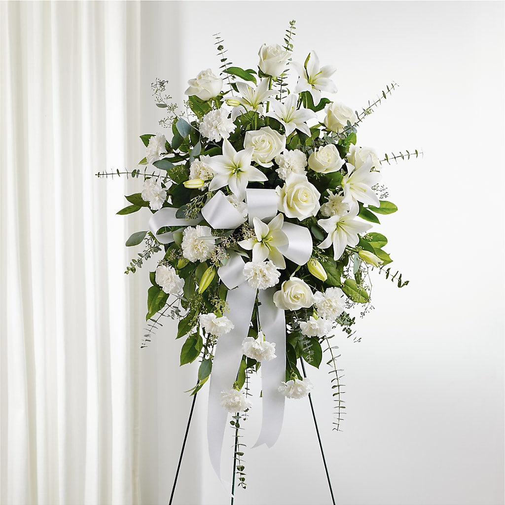 With Care Standing Spray – Jy Floristeria, Trenton NJ