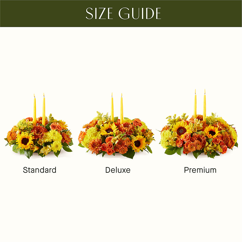 Autumn Harmony Centerpiece – Jy Floristeria, Trenton NJ