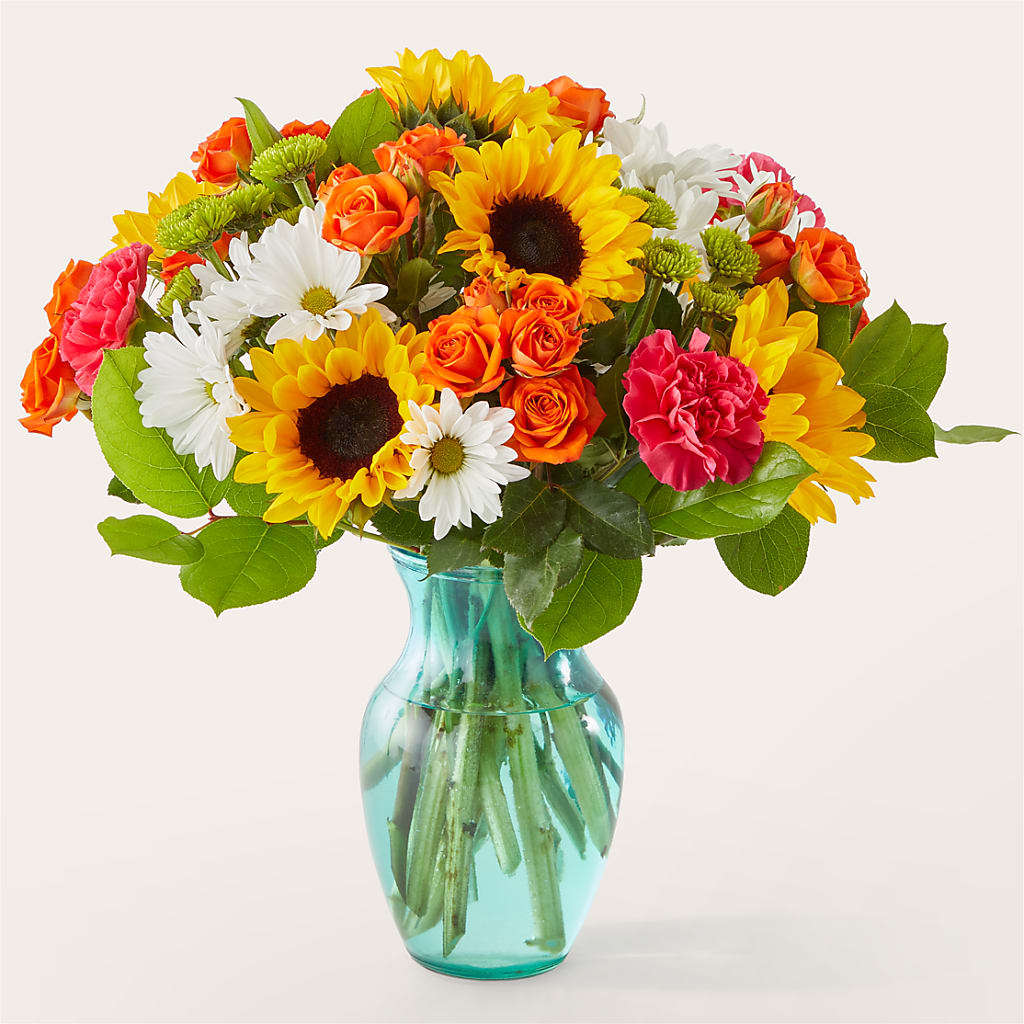 Sun-drenched Blooms Bouquet – Jy Floristeria, Trenton NJ