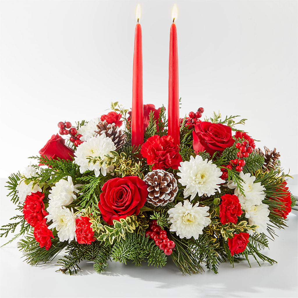 Holiday Soiree Centerpiece – Jy Floristeria, Trenton NJ