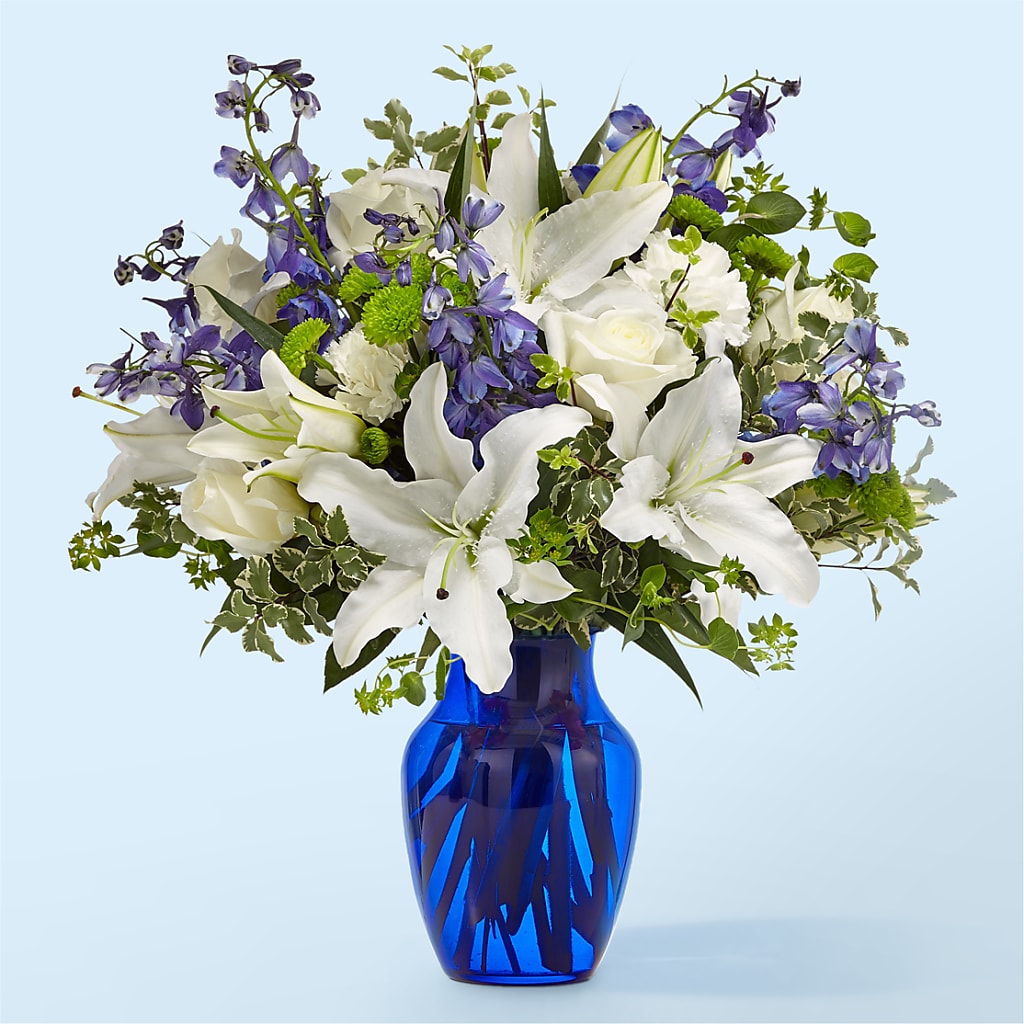 Santorini Bouquet – Jy Floristeria, Trenton NJ