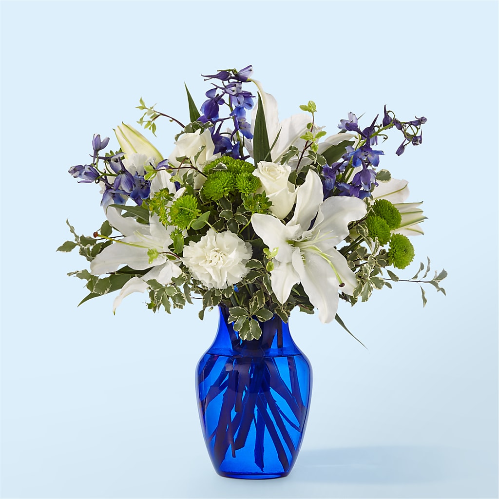 Santorini Bouquet – Jy Floristeria, Trenton NJ