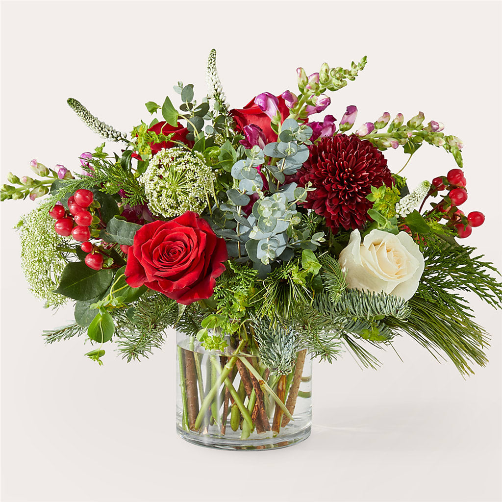 Cranberry Fizz Bouquet – Jy Floristeria, Trenton NJ