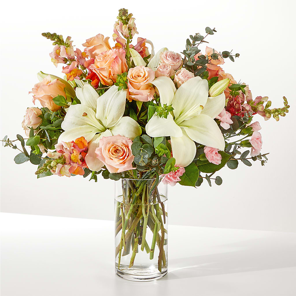 Grapefruit Splash Bouquet – Jy Floristeria, Trenton NJ