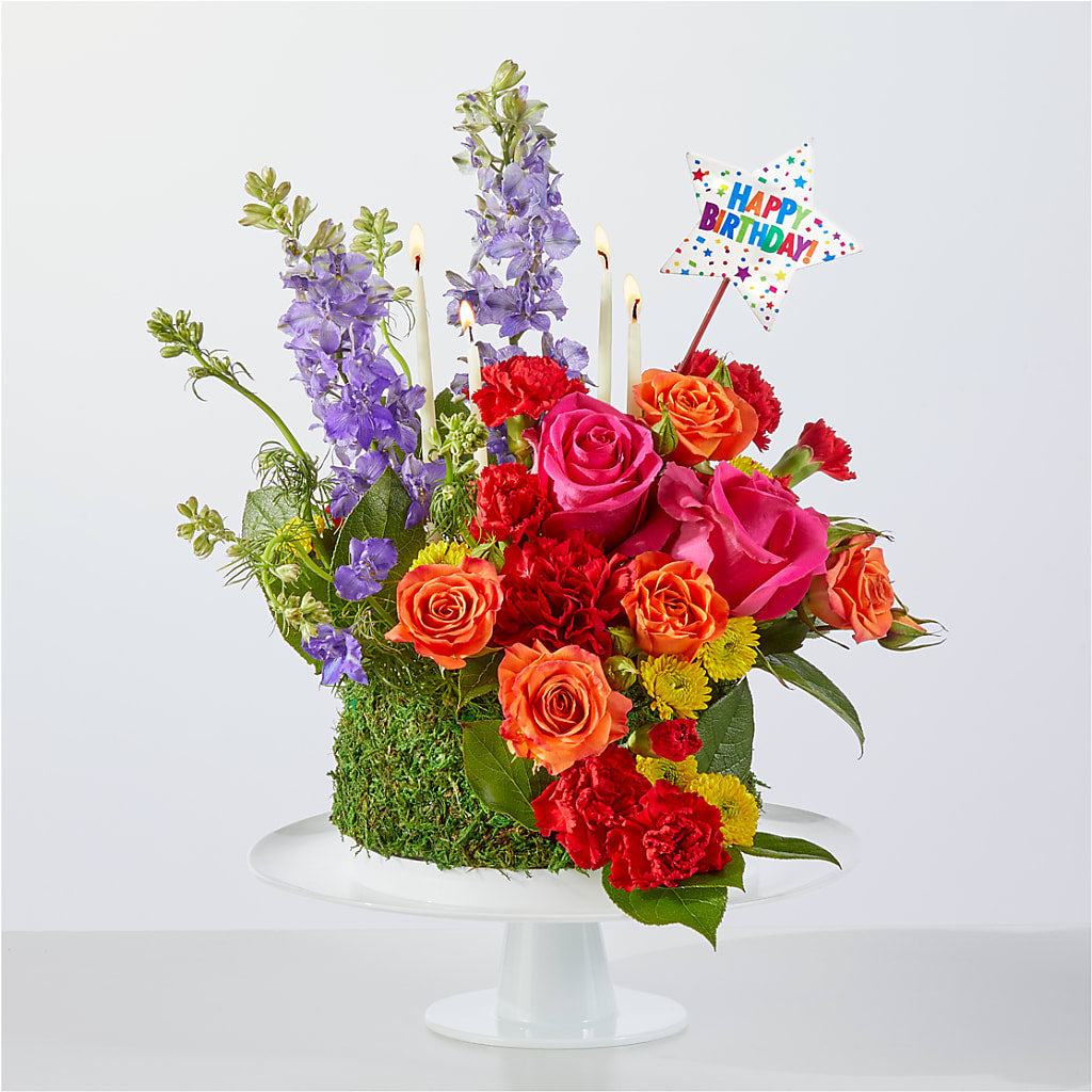 Best Year Yet Floral Cake – Jy Floristeria, Trenton NJ