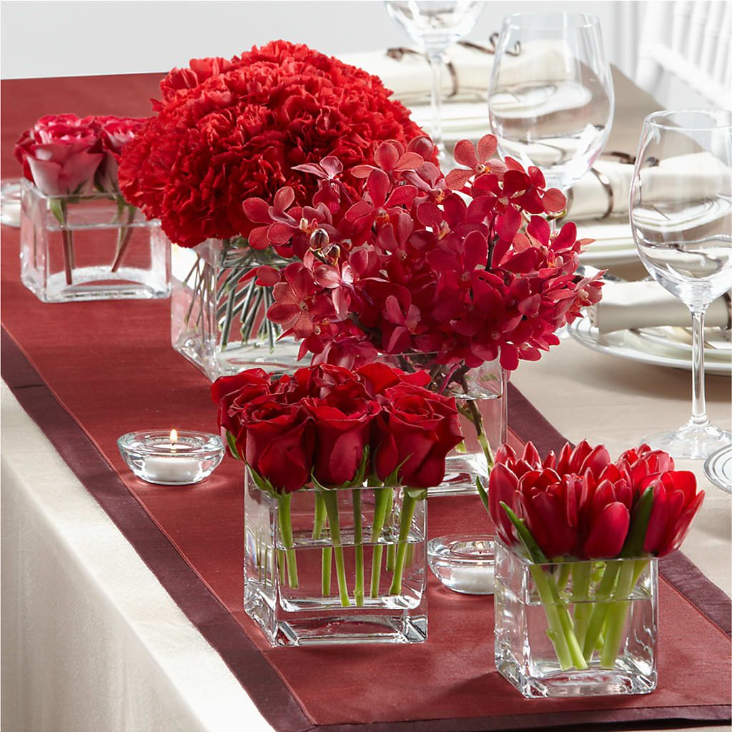 Modern Grace Centerpiece – Jy Floristeria, Trenton NJ