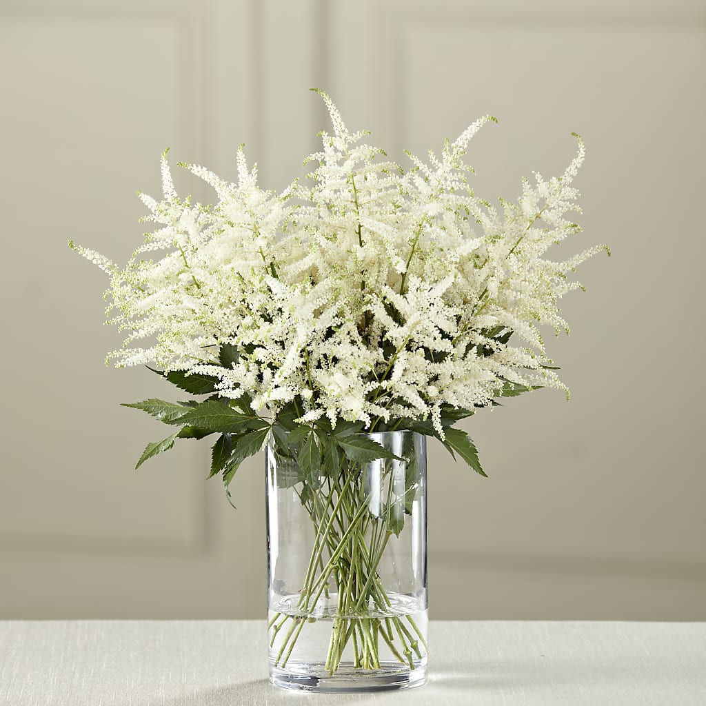 White Astilbe Bouquet – Jy Floristeria, Trenton NJ
