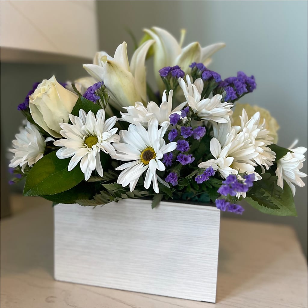 Beyond Blue Box Bouquet –  Jy Floristeria, Trenton NJ