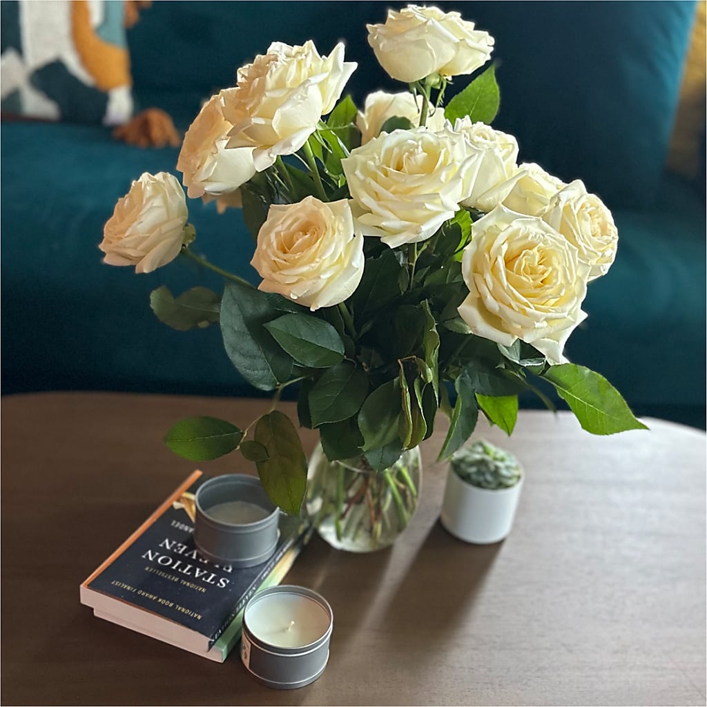 Long Stem Yellow Rose Bouquet –  Jy Floristeria, Trenton NJ