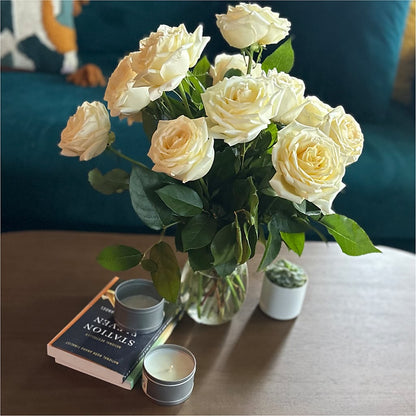 Long Stem Yellow Rose Bouquet –  Jy Floristeria, Trenton NJ